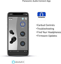 Load image into Gallery viewer, Panasonic True Wireless Earbuds | Bluetooth Earbuds|IPX4 Water Resistant | Small, Lightweight | Long Battery Life, Alexa Compatible | RZ-S300W (Green)

