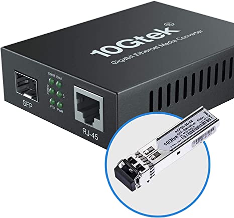 1.25G Media Converter(kit #1), SFP Slot, with a SFP Module, MMF, 850-nm, 550-m