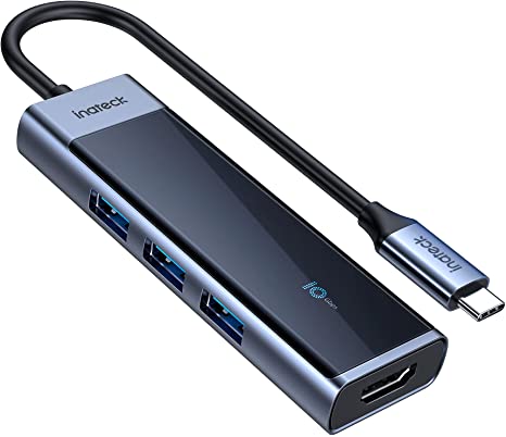 Inateck USB 3.2 Gen 2 Speed, USB C Hub with 3 Type A Ports,1 PD Port and 1 HDMI Port,HB2021