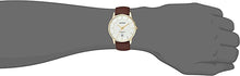 Load image into Gallery viewer, Armitron Men&#39;s 20/5190SVGPBN Date Function Dial Brown Leather Strap Watch
