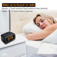 Load image into Gallery viewer, DreamSky Deluxe Alarm Clock Radio with FM Radio
