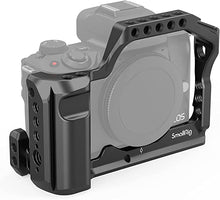Load image into Gallery viewer, SmallRig M50 /M50 II /M5 Cage (Upgraded) , Aluminum Alloy Video Film Movie Making Rig with Integrated Grip and NATO Rail for Canon EOS M50 /M50 II /M5 2168C
