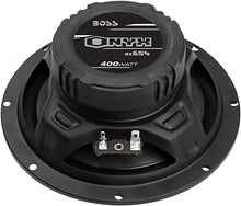 Load image into Gallery viewer, BOSS Audio Systems NX654 Car Speakers - 400 Watts Per Pair, 200 Watts Each, 6.5 Inch, Full Range, 4 Way, Sold in Pairs
