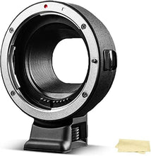 Load image into Gallery viewer, VILTROX EF-EOS M Auto Focus AF Lens Mount Adapter Ring Compatible for Canon EOS (EF/EF-S) D/SLR Lens to EOS M (EF-M Mount) Mirrorless Camera Body EOS M M2 M3 M5 M6 M10 M50 M100
