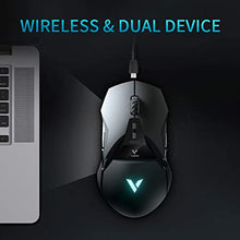 Load image into Gallery viewer, RAPOO VT950 Gaming Wired/Wireless Mouse, Tunable Weights and RGB Ergonomic Game Computer Mice, 16,000 DPI - Rapid Charging Battery - Programmable 11 Buttons

