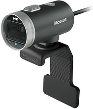 Load image into Gallery viewer, Microsoft LifeCam Cinema,Webcam with built-in noise cancelling Microphone, Light Correction, USB Connectivity, for video calling on Microsoft Teams/Zoom, compatible with Windows 8/10/11/ Mac
