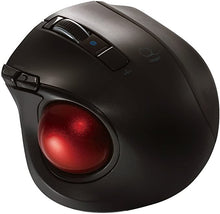 Load image into Gallery viewer, Nakabayashi Co,Ltd. Digio2 Bluetooth Wireless Trackball for Window PC and Mac and Android (Black)
