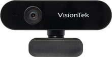 Load image into Gallery viewer, VisionTek VTWC30 Premium Full HD (1080P 30FPS) Webcam, for Windows, Mac, Linux, &amp; Chromebook, Computer Video Camera, Digital Dual Microphones, Manual Focus Lens, Privacy Cover, 83-Degree Viewing Angle
