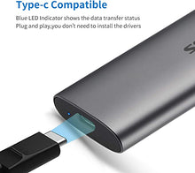 Load image into Gallery viewer, SSK 512G Portable External SSD,USB3.1 Gen2?6Gbps? Ultra Speed External Solid State Drive USB-C Mini External SSD with 550MB/s Data Transfer for Laptop, Typc C Phones and More
