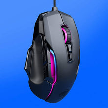 Load image into Gallery viewer, ROCCAT Kone AIMO PC Gaming Mouse, Optical, RGB Backlit Lighting, 23 Programmable Keys, Onboard Memory, Palm Grip, Owl Eye Sensor, Ergonomic, LED Illumination, Adjustable 100 to 16,000 DPI, Black
