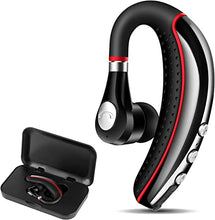 Load image into Gallery viewer, Bluetooth Headset V5.0,Wireless Bluetooth Earpiece with Noise Canceling Mic for Cell Phone,Ultralight Business Earphone for Driving/Trucker/Office,Sweatproof Headset for Android/iPhone/Smartphone
