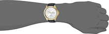Load image into Gallery viewer, Citizen Quartz Mens Watch, Stainless Steel with Leather strap, Casual, Black (Model: BF2003-25A)
