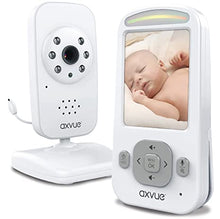 Load image into Gallery viewer, Video Baby Monitor with Digital Camera HR Screen 1000ft Range Long Life Battery Secured Wireless Privacy, 2.4GHz Wireless Technology, 2-Way Talk, Night Vision.
