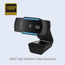 Load image into Gallery viewer, Adesso CyberTrack H5 1080p HD USB Auto Focus Webcam with Built-in Dual Microphone
