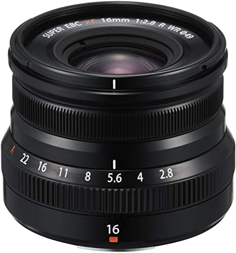 Fujinon XF16mmF2.8 R WR Lens - Black