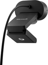 Load image into Gallery viewer, Microsoft Modern Webcam with Built-in Noise Cancelling Microphone, Integrated Privacy Shutter, Video with HDR, Auto-Focus, Light Correction, USB Connectivity, Certified for Teams/Zoom
