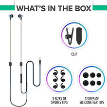Load image into Gallery viewer, DefenderShield EMF-Free Earbud Headphones - Universal Air Tube Wired Crystal Clear Stereo Headset with Microphone &amp; Volume Control - Compatible with iPhone, Galaxy, iPad &amp; Other Audio Devices
