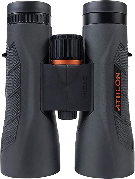 Athlon Optics Midas G2 12x50 UHD Binocular for Adults and Kids, Waterproof, high Power Durable Binoculars for Bird Watching, Hunting, Concert, Sports