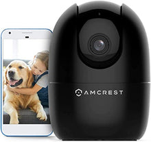 Load image into Gallery viewer, Amcrest 1080P WiFi Camera Indoor, Nanny Cam, Dog Camera, Sound &amp; Baby Monitor, Human &amp; Pet Detection, Motion-Tracking, w/ 2-Way Audio, Phone App, Pan/Tilt Wireless IP Camera, Night Vision, Smart Home
