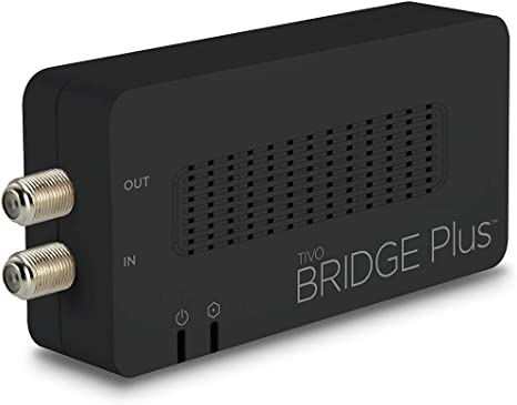 TiVo Bridge Plus, Moca 2.0 Adapter| DVR, Streaming Video, ECB6200TIVO,Black