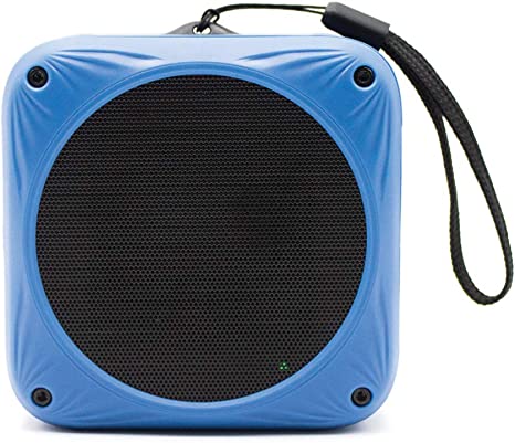 Sunfox Waterproof Bluetooth Speaker | Solar & USB Rechargeable | 20H Playtime | Built-in Mic | Great for Beach, Bike, Pool, Shower, Travel | Wireless, Portable Speaker for iPhone, Samsung and More