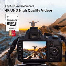 Load image into Gallery viewer, [5-Yrs Free Data Recovery] Gigastone 256GB Micro SD Card, 4K Game Pro, MicroSDXC Memory Card for Nintendo-Switch, GoPro, Action Camera, DJI, UHD Video, R/W up to 100/60MB/s, UHS-I U3 A2 V30 C10
