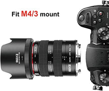 Load image into Gallery viewer, MEKE 85mm F2.8 Manual Focus Macro Portrait Aspherical Medium Telephoto Lens for Panasonic Olympus Micro 4/3 Mirrorless Camera with APS-C
