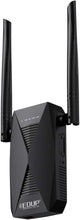 Load image into Gallery viewer, 1200Mbps WiFi Range Extender Dual Band AC Wireless Repeater Booster and Signal Amplifier With Ethernet Port for Home, 2 x 6 dBi Antennas, Access Point, WPS
