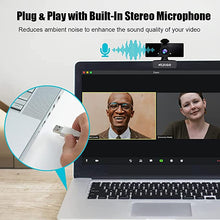 Load image into Gallery viewer, 1080P Business Webcam with Software, Dual Microphone &amp; Privacy Cover, NexiGo N660 USB FHD Web Computer Camera, Plug and Play, for Zoom/Skype/Teams/Webex, Laptop MAC PC Desktop

