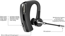 Load image into Gallery viewer, Bluetooth Headphone V4.1 Wireless Noise Cancelling Headset in-Ear Earbuds with Microphone Handsfree for Driving or Business, and Secure Fit for iPhone Android Cell Phones
