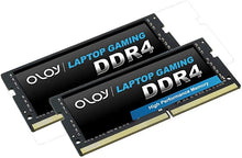 Load image into Gallery viewer, OLOy DDR4 RAM 64GB (2x32GB) 2666 MHz CL19 1.2V 260-Pin Laptop Gaming SODIMM Upgrade for 2019/2020 iMac 27-inch with Retina 5K Display Late 2018 Mac Mini (MD4S322619MZDC)
