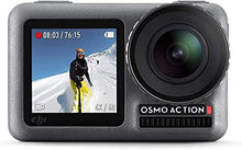Load image into Gallery viewer, DJI Osmo Action - 4K Action Cam 12MP Digital Camera with 2 Displays 36ft Underwater Waterproof WiFi HDR Video 145° Angle, Black
