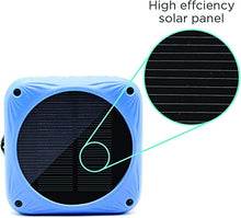 Load image into Gallery viewer, Sunfox Waterproof Bluetooth Speaker | Solar &amp; USB Rechargeable | 20H Playtime | Built-in Mic | Great for Beach, Bike, Pool, Shower, Travel | Wireless, Portable Speaker for iPhone, Samsung and More
