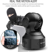Load image into Gallery viewer, TETHYS Wireless Security Camera 1080P Indoor [Work with Alexa] Pan/Tilt WiFi Smart IP Camera Dome Surveillance System w/Night Vision,Motion Detection,2-Way Audio,Cloud for Home,Business, Baby Monitor
