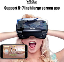 Load image into Gallery viewer, VR Headset Virtual Reality Glasses Compatible with Phone/Android New Goggles for Movies Compatible 5-7 Inch Soft Comfortable Adjustable Distance
