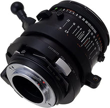 Load image into Gallery viewer, Fotodiox Pro Lens Mount Shift Adapter Hasselbald V-Mount Lenses to Nikon F (FX, DX) Mount Camera System (Such as D7100, D800, D3 and More)
