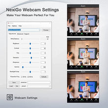 Load image into Gallery viewer, 1080P Business Webcam with Software, Dual Microphone &amp; Privacy Cover, NexiGo N660 USB FHD Web Computer Camera, Plug and Play, for Zoom/Skype/Teams/Webex, Laptop MAC PC Desktop
