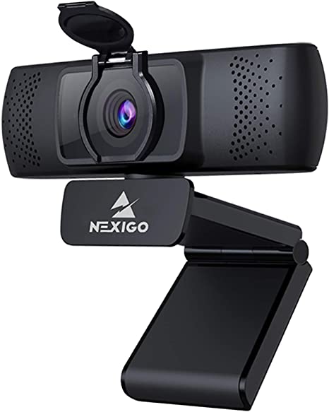 NexiGo N930P 1080P Streaming Business Webcam with Software, Microphone & Privacy Cover, AutoFocus, HD USB Web Camera, for Zoom YouTube Skype FaceTime, PC Mac Laptop Desktop