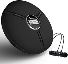 Load image into Gallery viewer, KLIM Discman - Portable CD Player with a Built-in Battery, Includes KLIM Fusion Earphones. Compact Mini CD Players, Personal, Compatible with CD-R, CD-RW, and MP3. CD Walkman. [2022 New]
