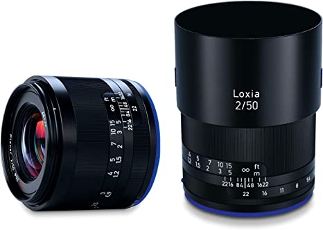 Zeiss Loxia 50mm f/2 Planar T Lens for Sony E Mount, Black