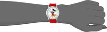 Load image into Gallery viewer, Disney Women&#39;s &#39;Mickey Mouse&#39; Quartz Metal Watch, Color:Red (Model: W002753)

