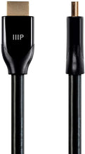 Load image into Gallery viewer, Monoprice Certified Premium HDMI Cable - Black - 25 Feet | 4K@60Hz, HDR, 18Gbps, 24AWG, YUV 4:4:4
