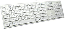 Load image into Gallery viewer, BFRIENDit Wired USB Keyboard , Comfortable Quiet Chocolate Keys , Durable Ultra-Slim Wired Computer Keyboard For PC , Windows 10 / 8 / 7 / Vista , KB1430 - White
