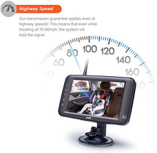 Load image into Gallery viewer, Wireless Backup Camera with 5 inch Split Screen, Ip69k Waterproof Wireless Rear View Camera with Night Vision, Support add 2nd Wireless reversing Camera for Trailer, Rv, Trucks, Motorhome, etc
