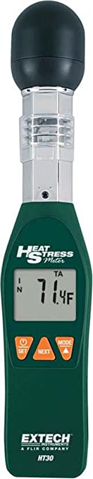 Extech HT30 Heat Stress WBGT Meter , black
