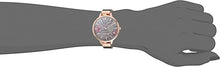 Load image into Gallery viewer, Nine West Women&#39;s Floral Dial Strap Watch
