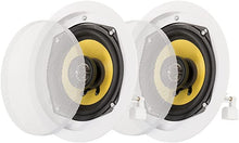 Load image into Gallery viewer, Acoustic Audio HD5-Pr 5.25-Inch Round 2 Way Kevlar Speakers (White)
