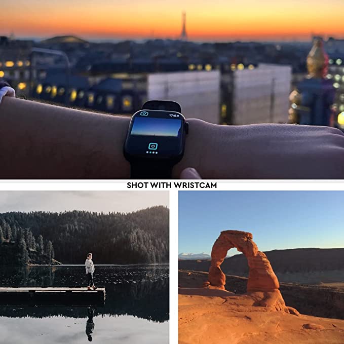 Wristcam, Smart Dual-Camera Band for Apple Watch (Apple MFi