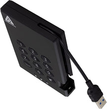 Load image into Gallery viewer, Apricorn 500GB Aegis Padlock USB 3.0 256-bit AES XTS Hardware Encrypted Portable External Hard Drive (A25-3PL256-500)
