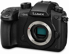 Load image into Gallery viewer, Panasonic LUMIX GH5 4K Digital Camera, 20.3 Megapixel Mirrorless Camera with Digital Live MOS Sensor, 5-Axis Dual I.S. 2.0, 4K 4:2:2 10-Bit Video, Full-Size HDMI Out, 3.2-Inch LCD, DC-GH5 (Black)
